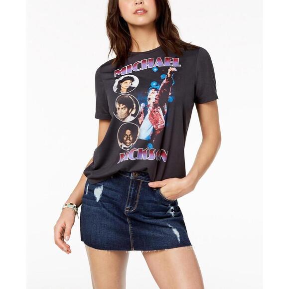 Mighty Fine Tops - Mighty Fine Juniors Graphic Print T-Shirt Size S